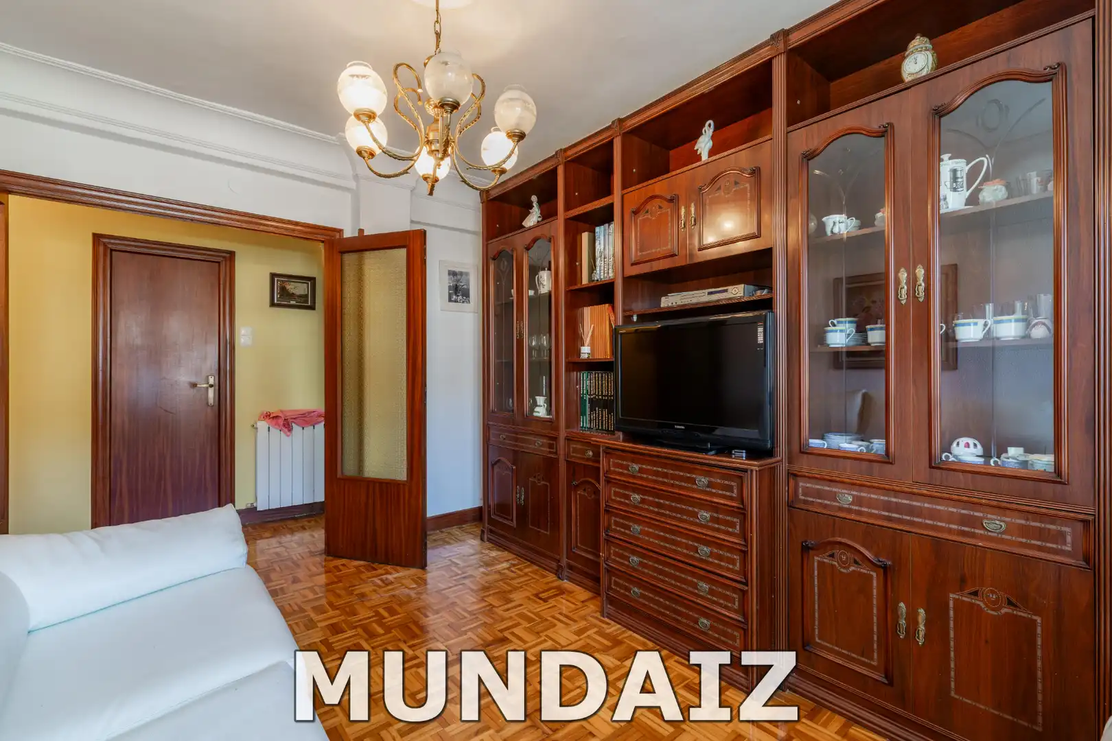 Sala de estar de Piso en venta en Donostia - San Sebastián  con Calefacción, Amueblado y Horno