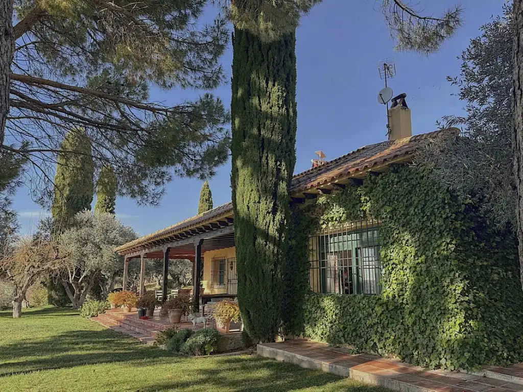 Vista exterior de Casa o chalet en venta en Chinchón con Jardín privado, Terraza y Piscina
