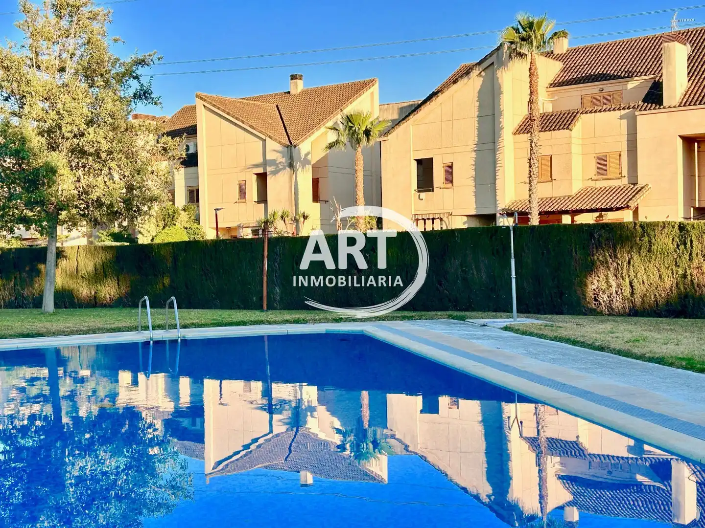 Jardín de Casa adosada en venta en Bétera con Aire acondicionado, Calefacción y Terraza