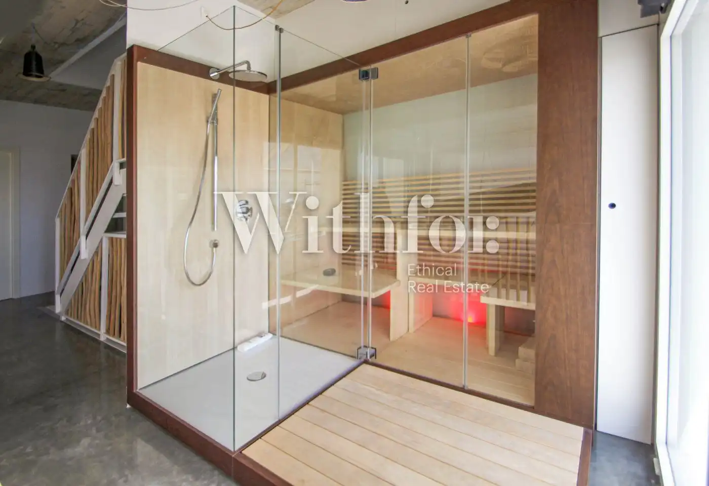 Baño de Casa o chalet de alquiler en Barcelona con Aire acondicionado, Calefacción y Terraza