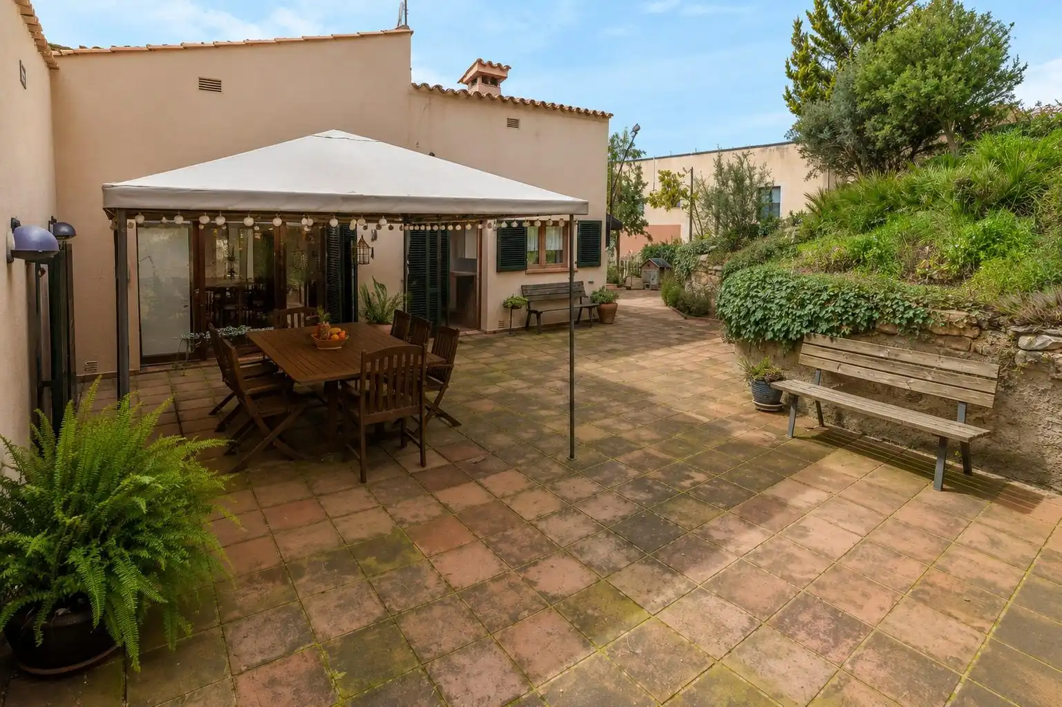 Terrassa de Casa o xalet en venda en Castellar del Vallès amb Calefacció, Jardí privat i Terrassa