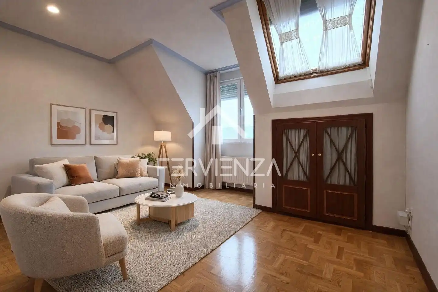 Sala de estar de Piso en venta en Oviedo 