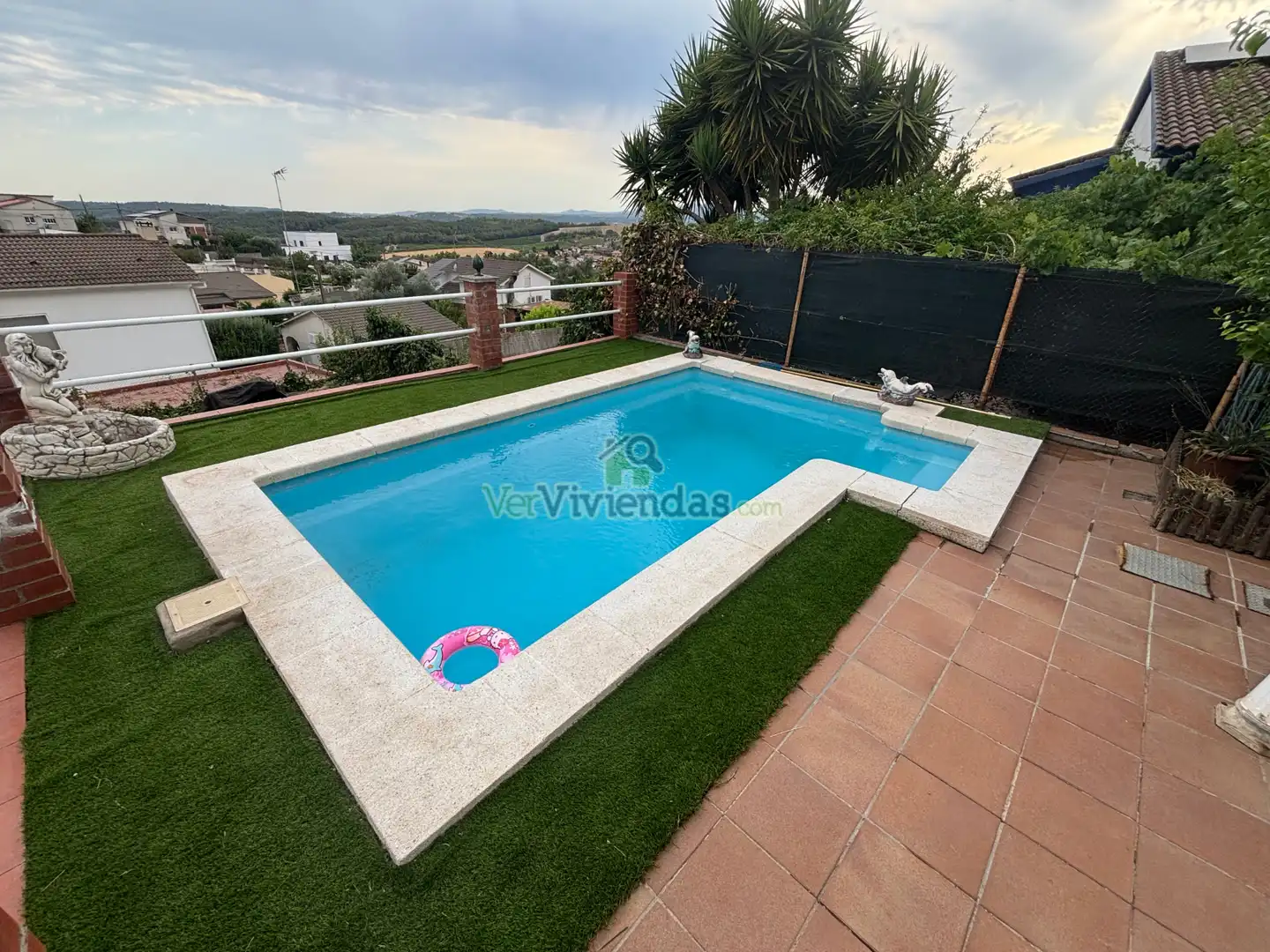 Piscina de Casa o xalet en venda en Piera amb Aire condicionat, Calefacció i Jardí privat