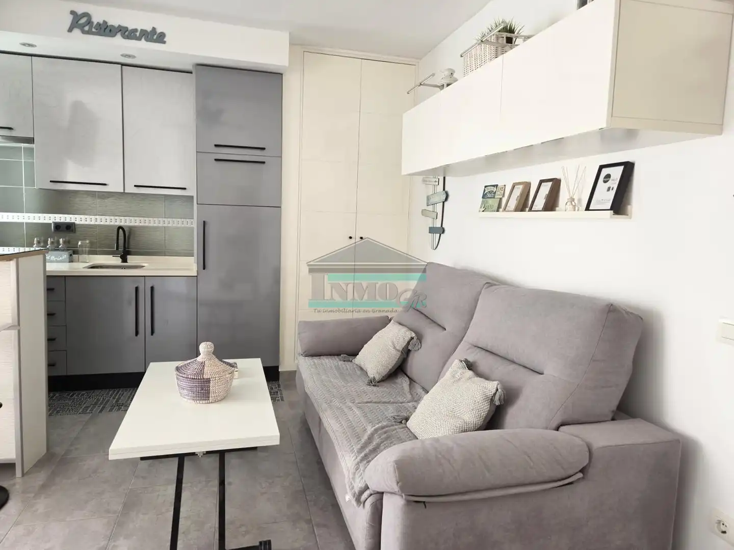 Wohnzimmer von Wohnung zum Verkauf in Salobreña mit Klimaanlage, Terrasse und Möbliert