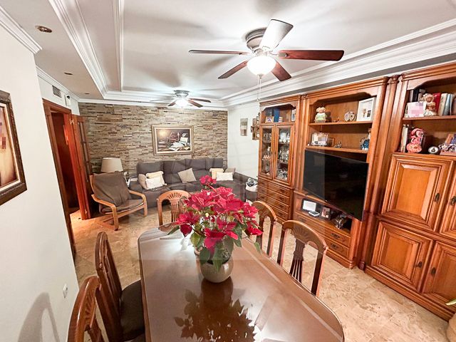 Living room of Flat for sale in Málaga Capital  with Air Conditioner, Storage room and Community pool