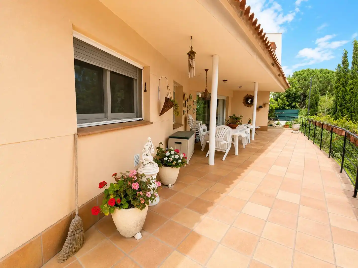 Terrassa de Casa o xalet en venda en Teià amb Aire condicionat, Calefacció i Jardí privat