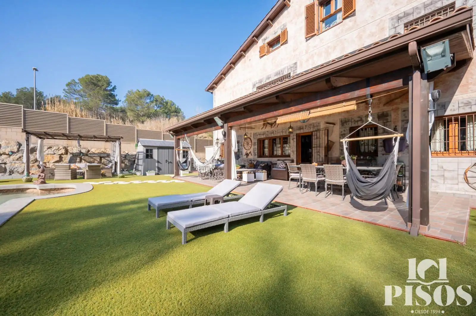 Terraza de Casa o chalet en venta en Rubí con Aire acondicionado, Calefacción y Trastero