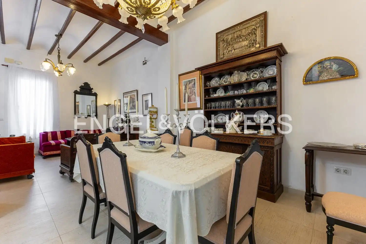 Comedor de Casa o chalet en venta en Almoines con Calefacción, Trastero y Amueblado