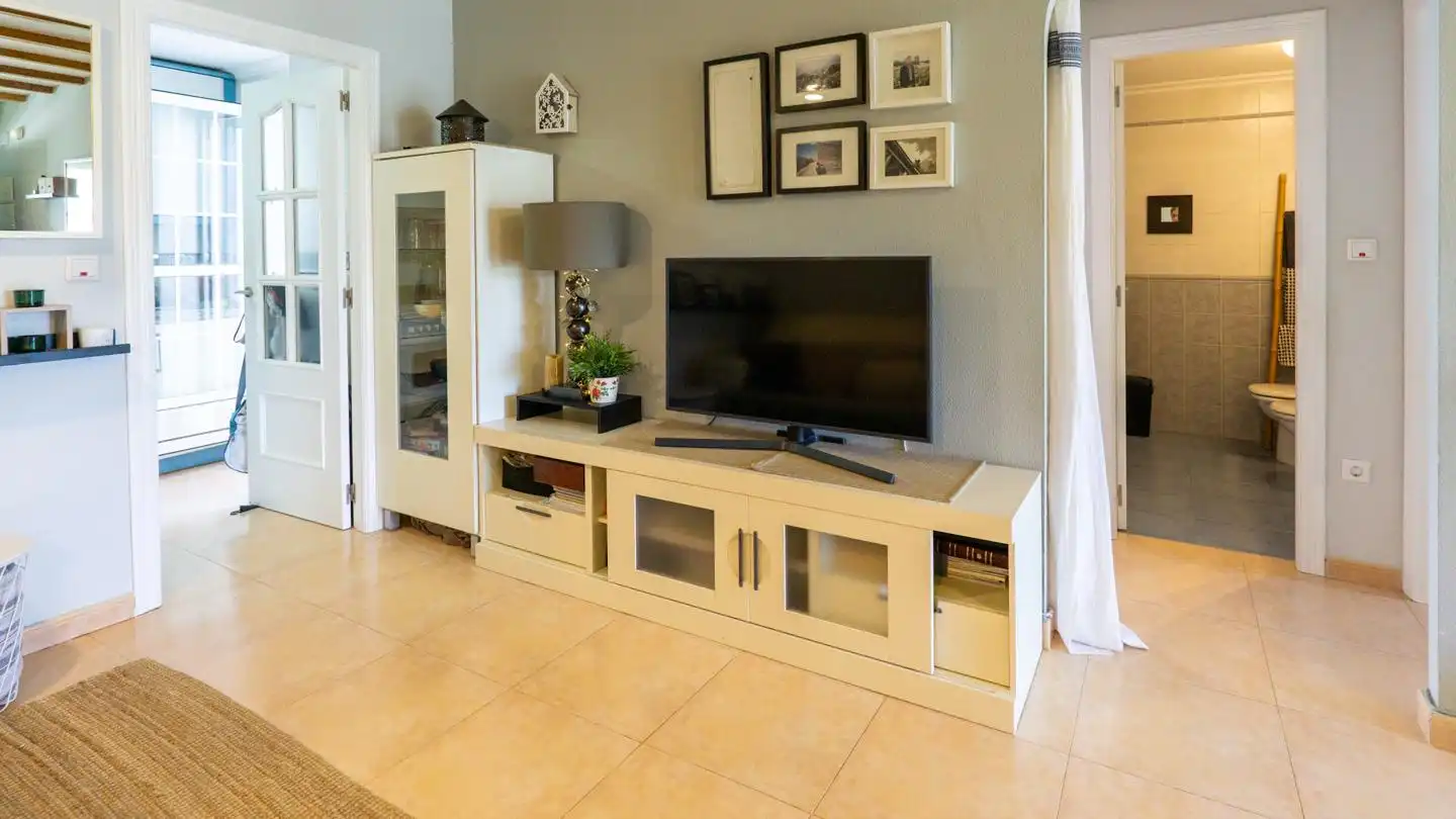 Sala de estar de Casa adosada en venta en Santa Pola con Aire acondicionado, Jardín privado y Terraza