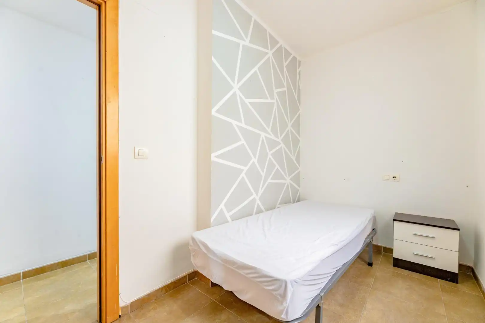 Bedroom of Flat for sale in L'Alcúdia de Crespins  with Air Conditioner