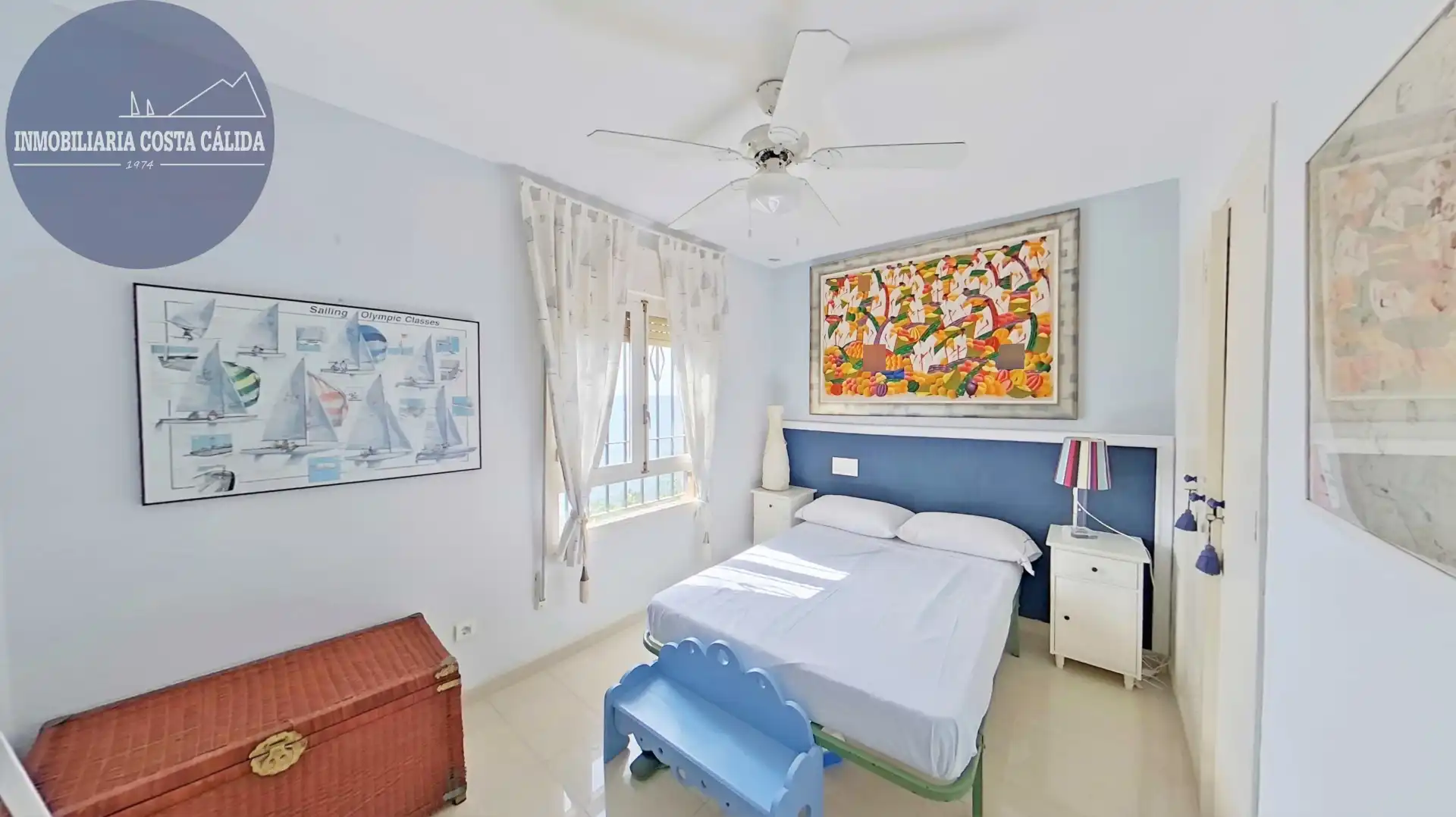 Habitación de Casa adosada en venta en Águilas con Terraza, Trastero y Balcón