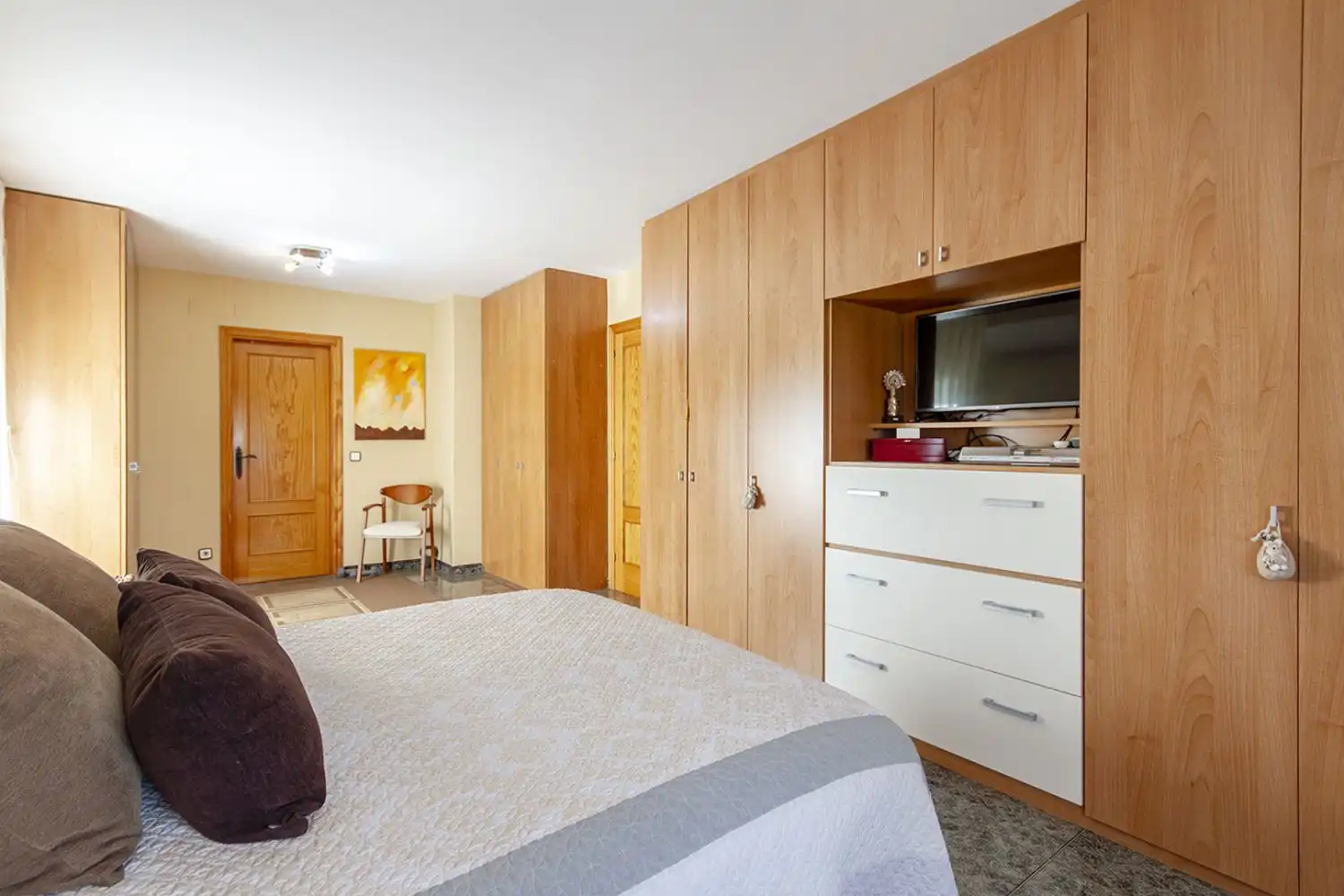 Bedroom of Houses for sale in Sant Martí Sarroca  with Air Conditioner, Heating and Terrace