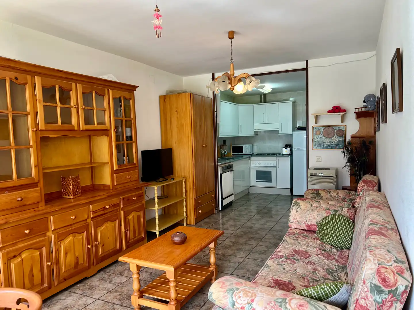 Sala de estar de Apartamento en venta en Fiscal con Calefacción, Terraza y Trastero