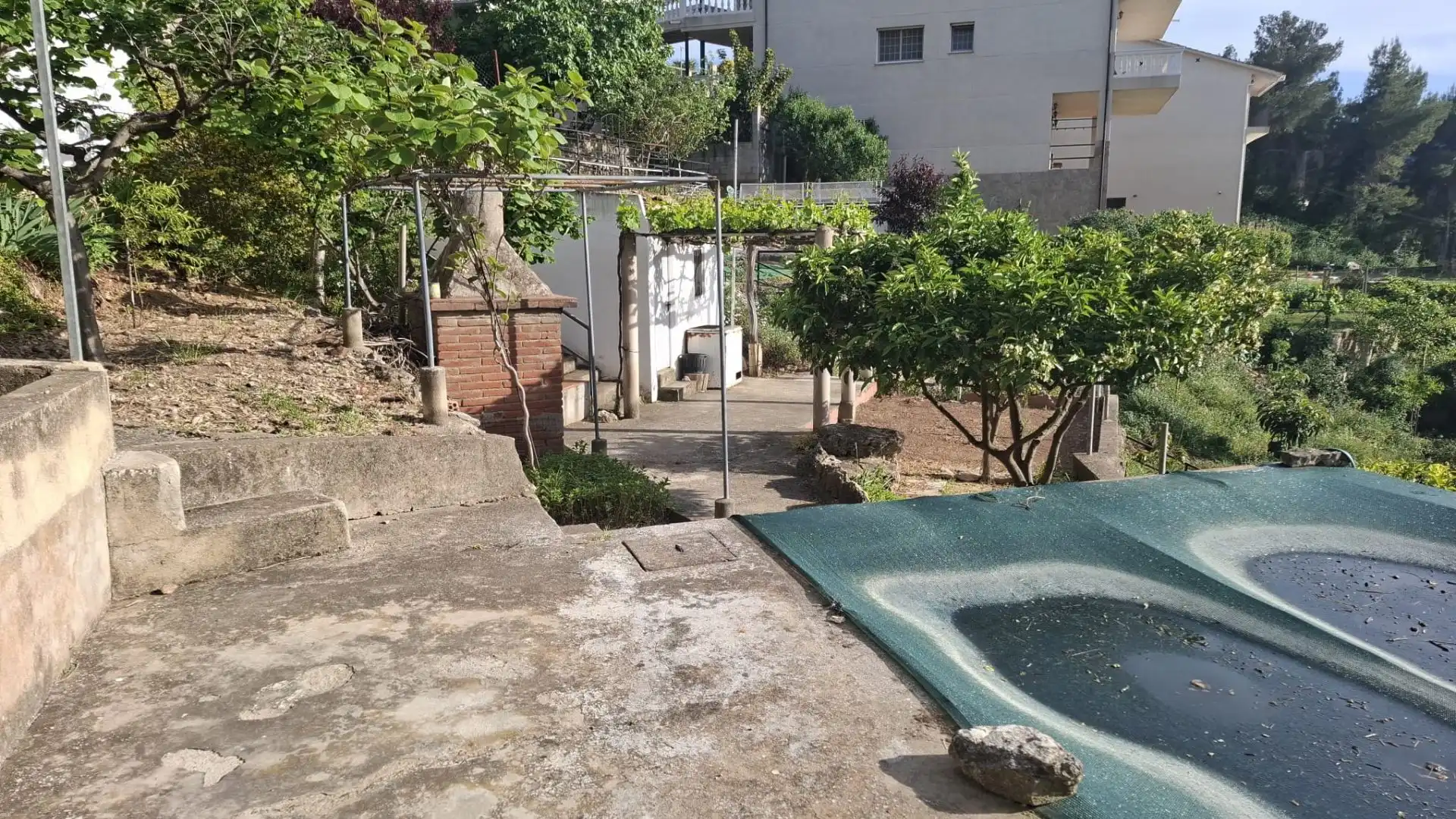 Piscina de Casa o xalet en venda en Vallirana amb Aire condicionat, Calefacció i Terrassa