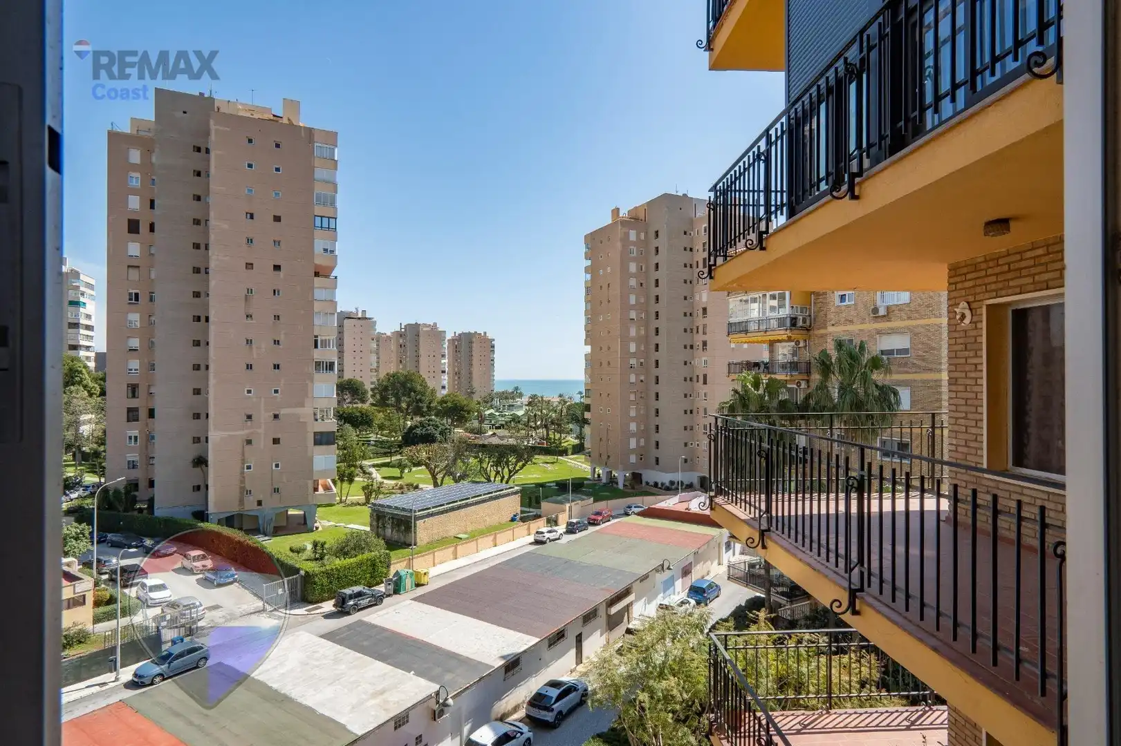 Vista exterior de Piso en venta en Torremolinos con Aire acondicionado, Terraza y Piscina comunitaria