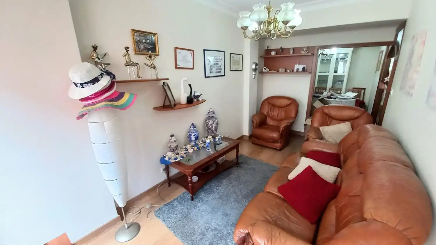 Wohnzimmer von Wohnung zum Verkauf in A Coruña Capital 