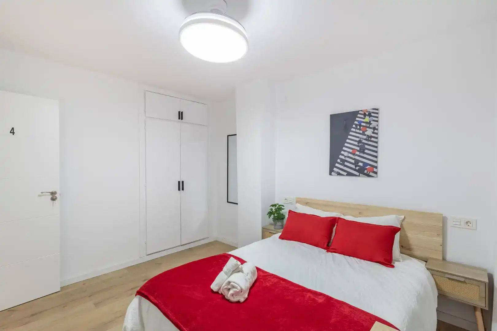 Bedroom of Ground floor for rent in Granada  with Parquet flooring and Furnished