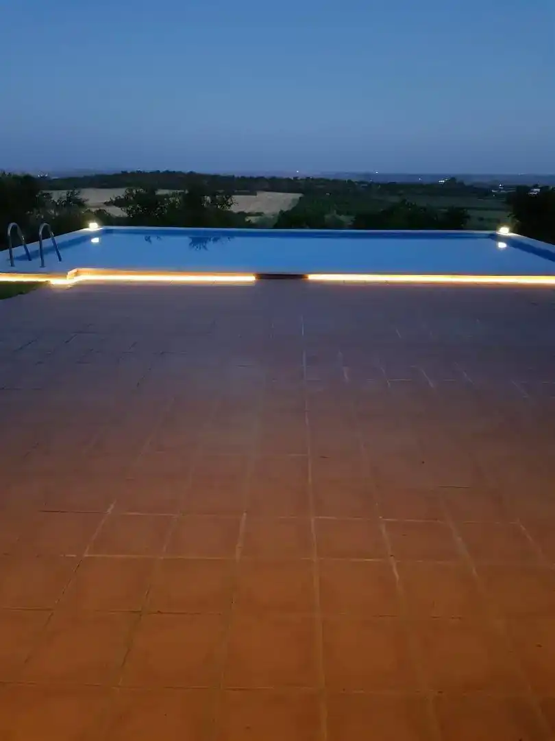 Piscina de Finca rústica en venda en Peñaflor amb Aire condicionat, Jardí privat i Traster