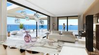 Living room of Flat for sale in Benidorm  with Air Conditioner, Terrace and Swimming Pool