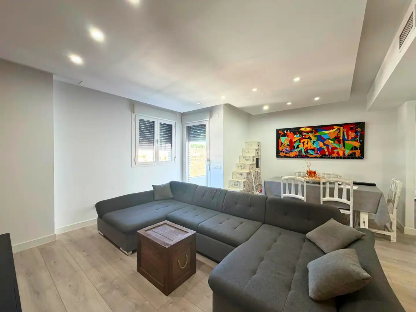 Sala de estar de Piso en venta en Rivas-Vaciamadrid con Aire acondicionado, Calefacción y Terraza