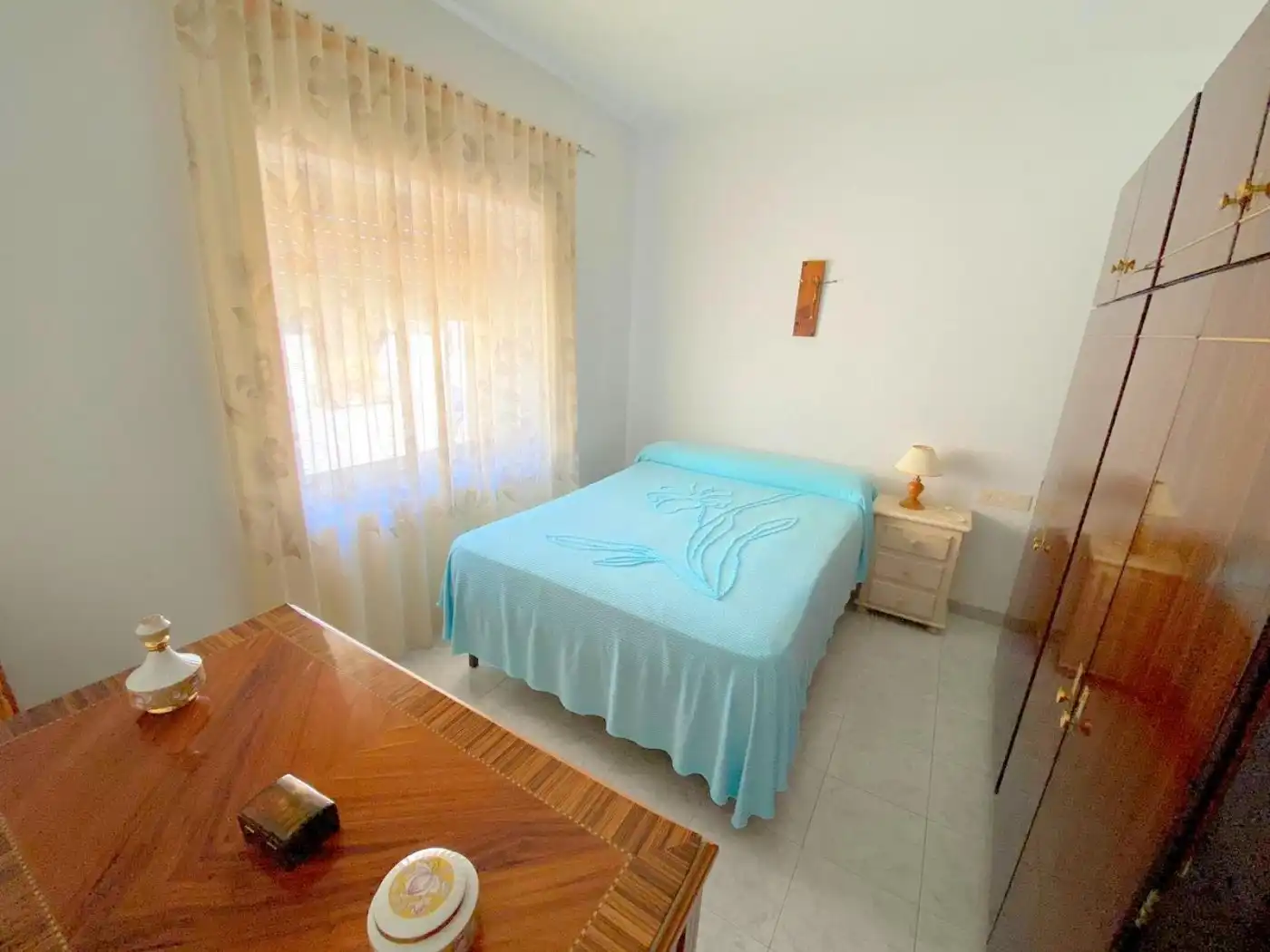 Bedroom of Houses for sale in La Font de la Figuera  with Heating, Terrace and Storage room
