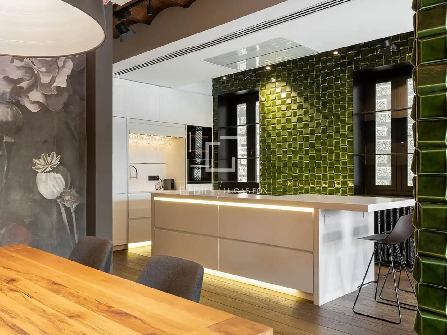 Kitchen of Flat for sale in Barcelona  with Air Conditioner, Heating and Terrace