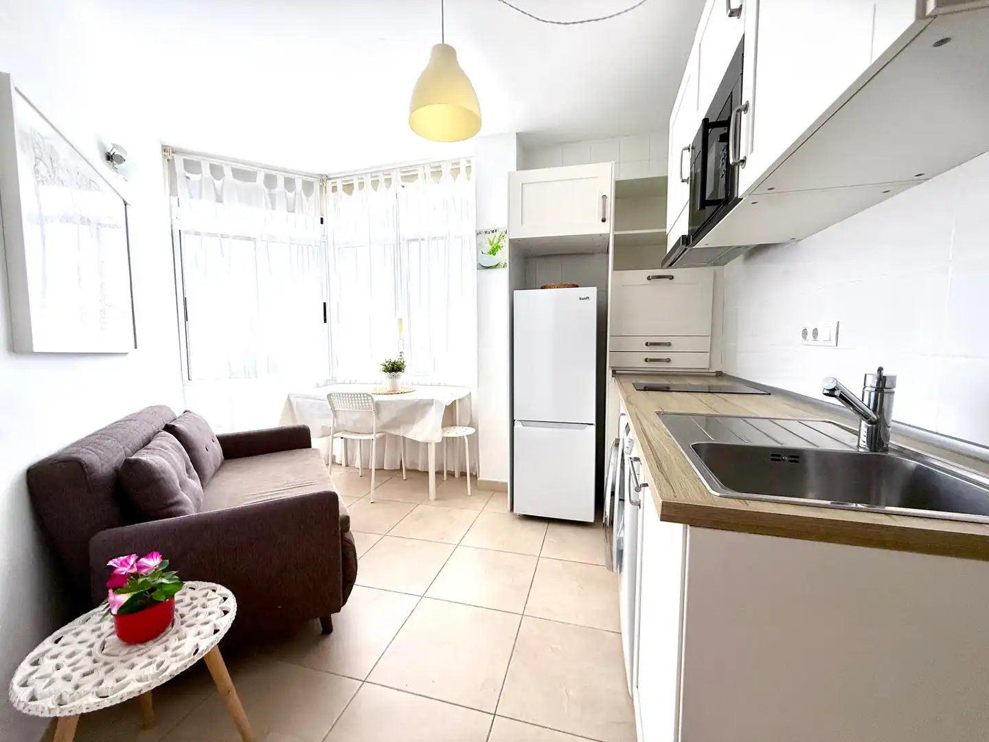 Kitchen of Flat for sale in Adeje  with Terrace, Furnished and Oven