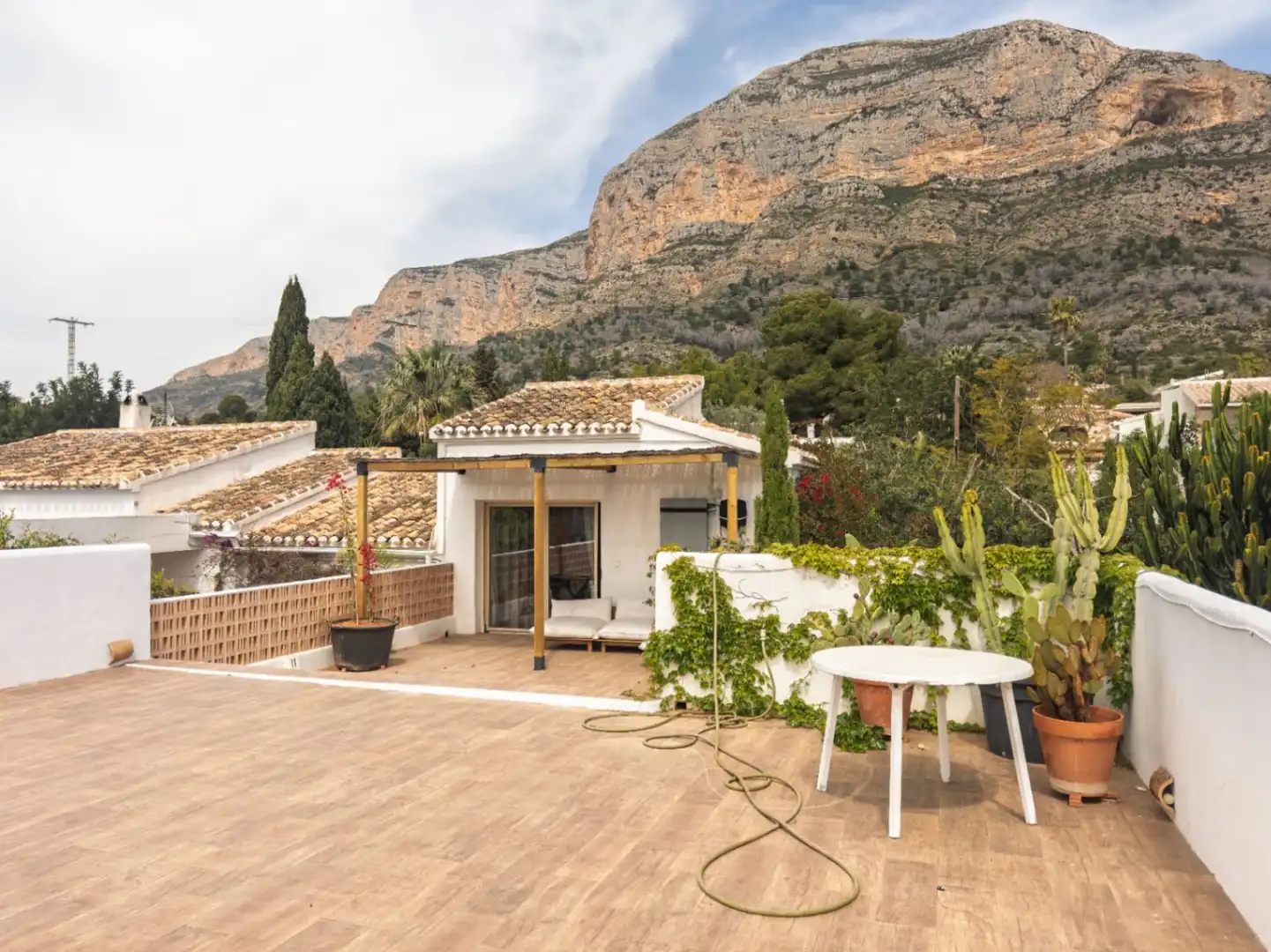 Terraza de Casa o chalet en venta en Jávea / Xàbia con Aire acondicionado, Calefacción y Jardín privado
