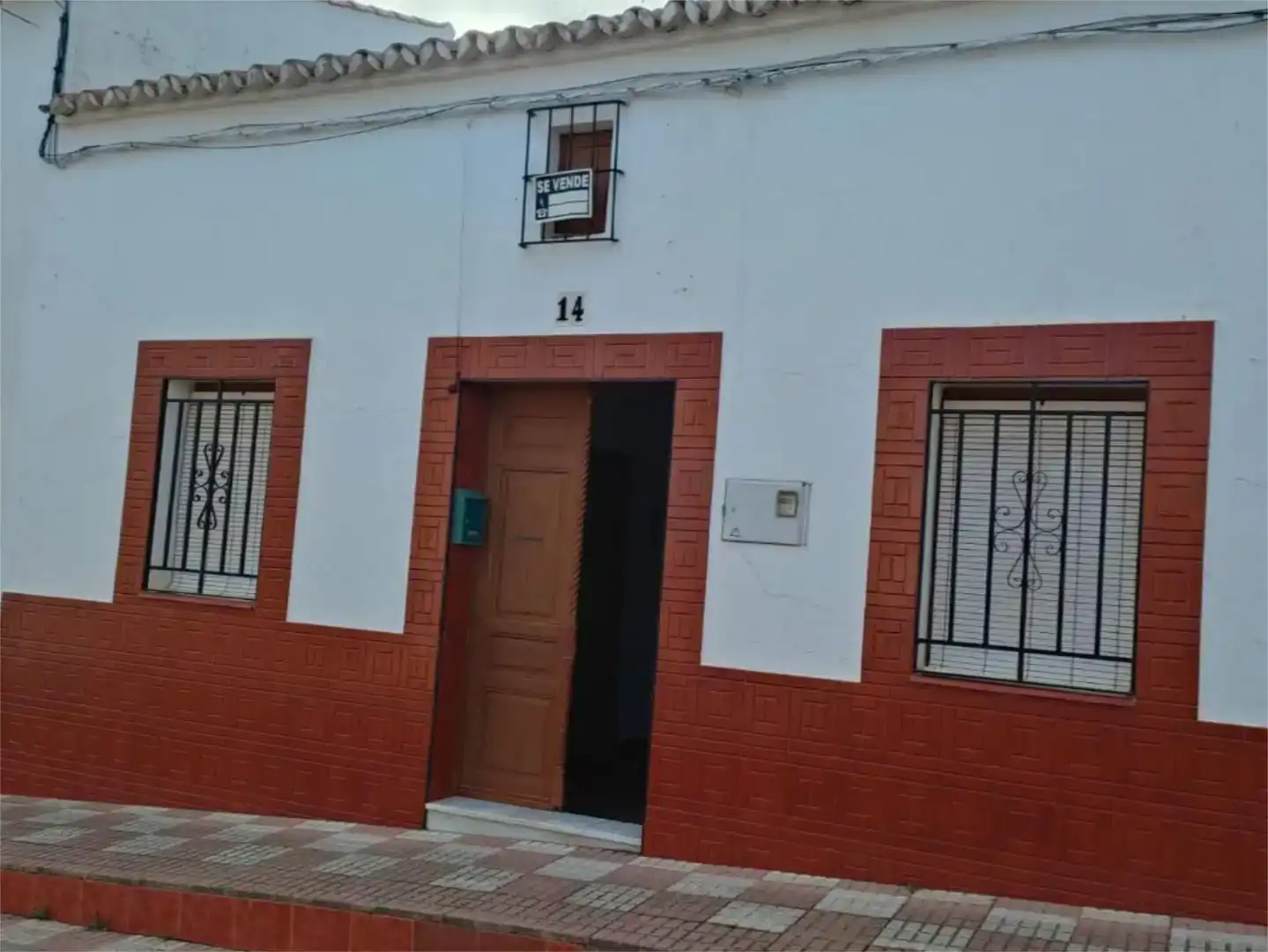 Vista exterior de Casa adosada en venta en Campillo de Llerena con Trastero