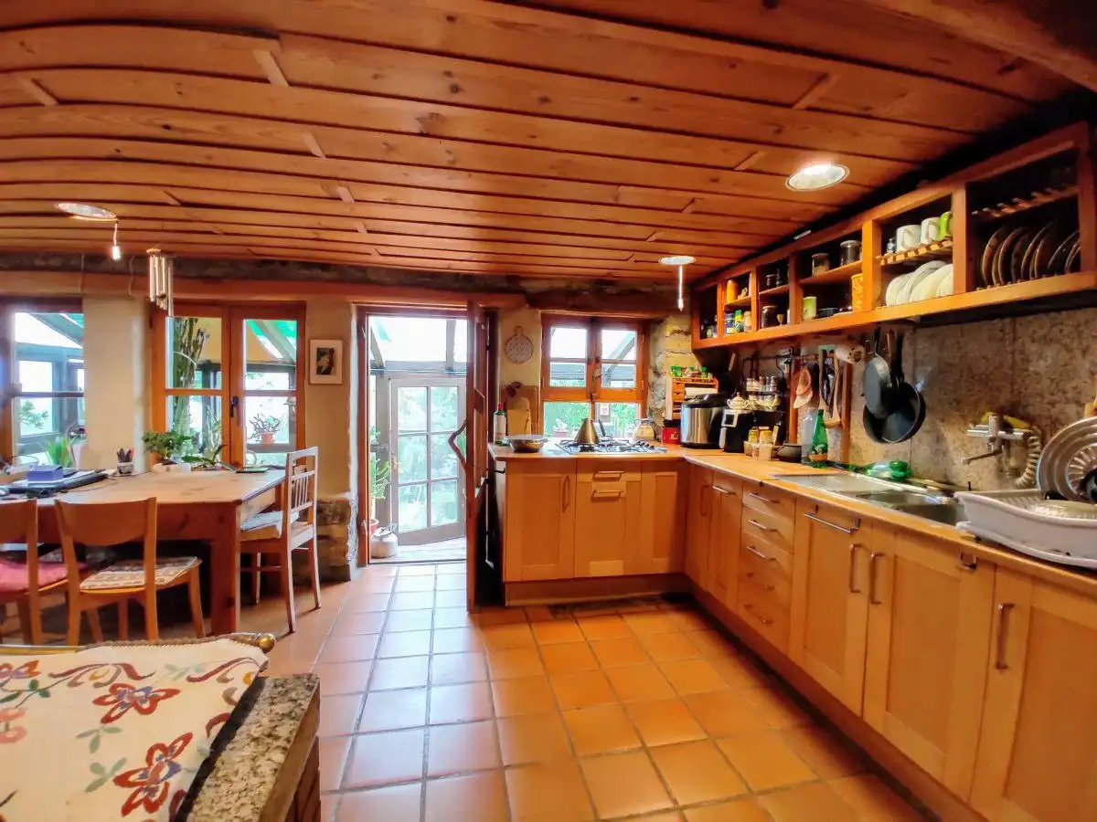Küche von Country house zum Verkauf in El Pueyo de Araguás mit Terrasse und Abstellraum