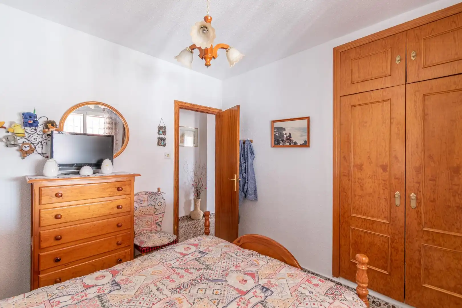 Dormitori de Casa o xalet en venda en Atarfe amb Aire condicionat, Terrassa i Traster