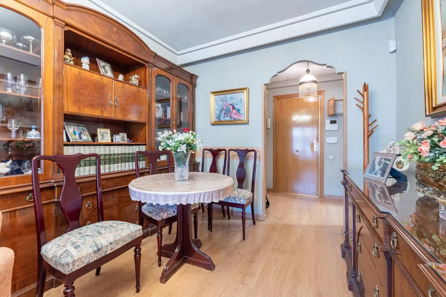 Dining room of Flat for sale in Madrid  with Air Conditioner, Heating and Private garden