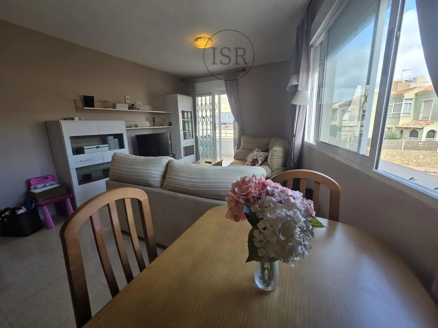 Sala d'estar de Apartament en venda en Garrucha amb Aire condicionat, Calefacció i Terrassa