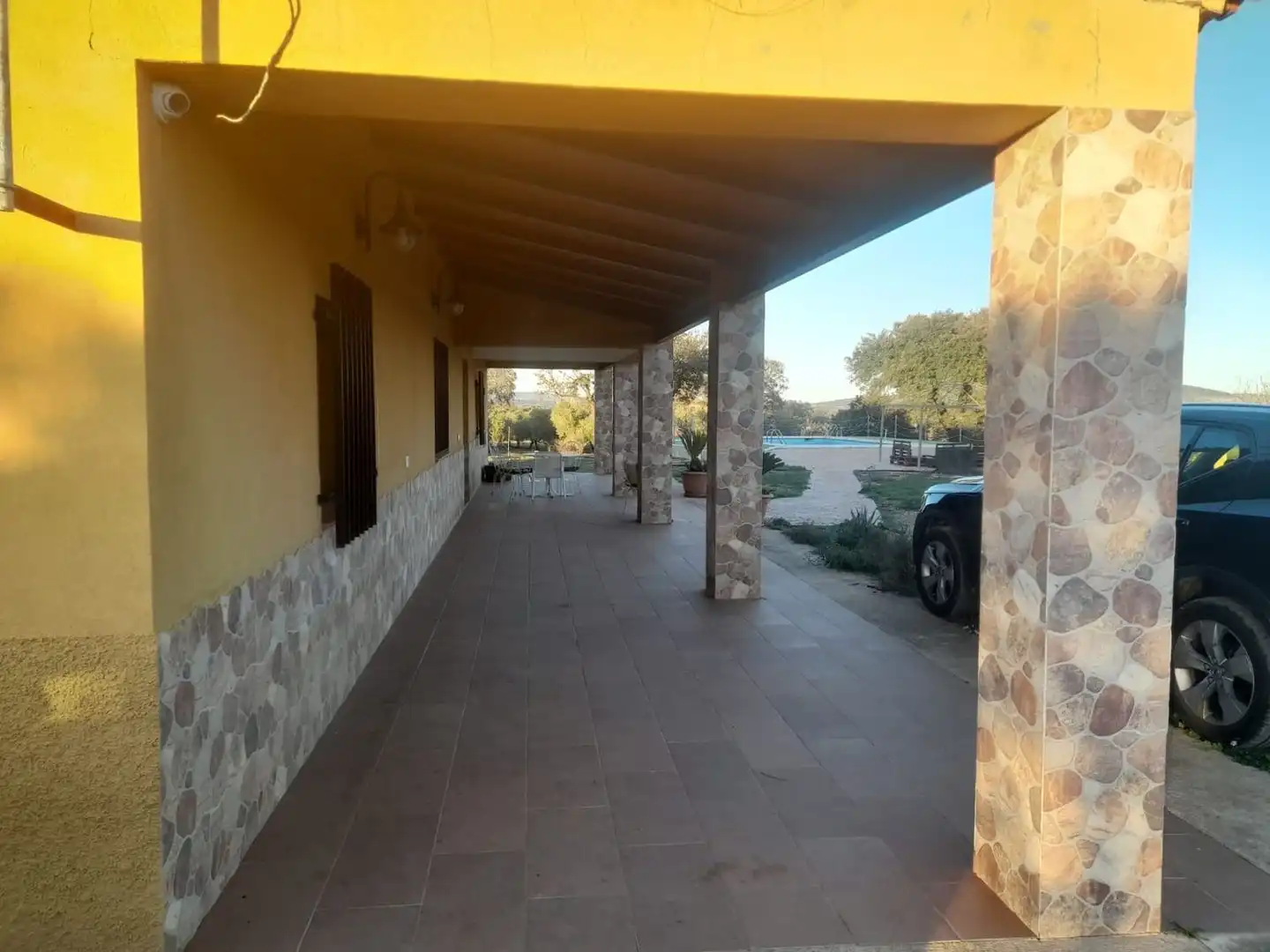 Terraza de Finca rústica en venta en Fuente Obejuna con Jardín privado