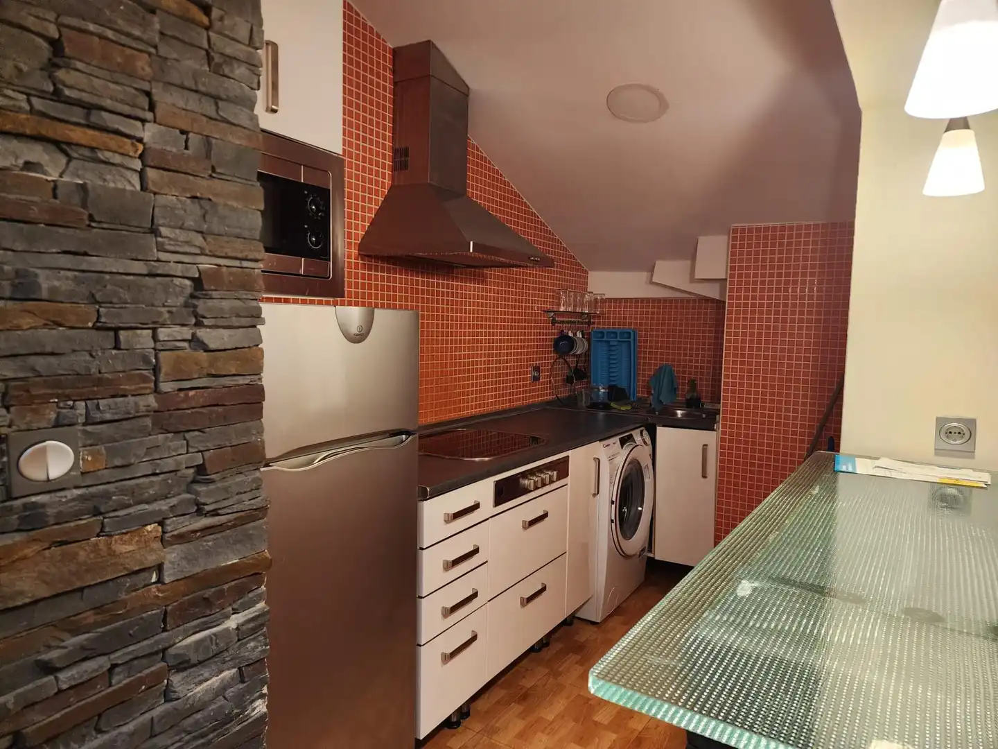 Cuina de Àtic en venda en Jaca amb Calefacció, Parquet i Traster