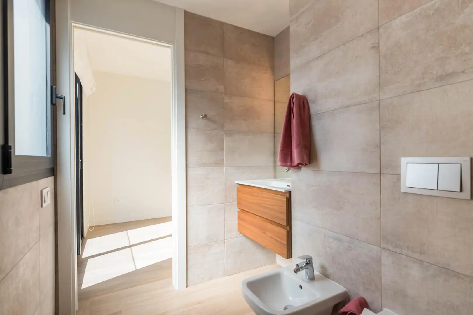 Badezimmer von Maisonette zum Verkauf in Murcia mit Klimaanlage und Terrasse