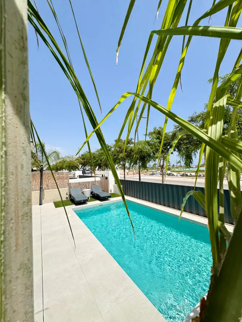 Piscina de Casa o xalet en venda en Torre-Pacheco amb Aire condicionat, Calefacció i Jardí privat