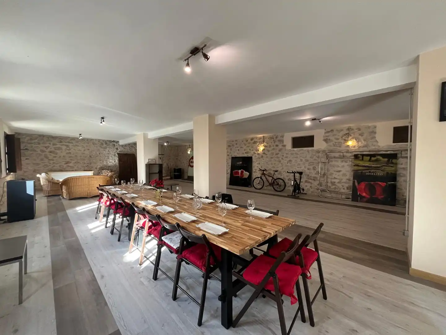 Comedor de Casa o chalet en venta en La Parrilla  con Calefacción, Amueblado y Alarma