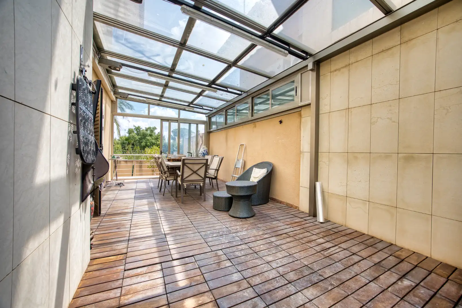 Terrasse von Haus oder Chalet zum Verkauf in Elche / Elx mit Klimaanlage, Heizung und Privatgarten