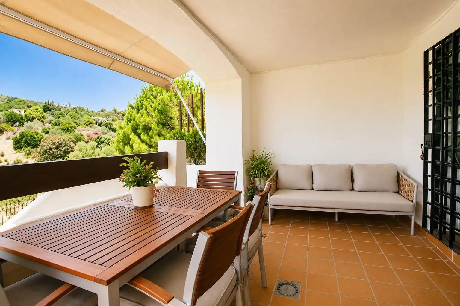 Terrassa de Dúplex en venda en Benalmádena amb Aire condicionat, Calefacció i Jardí privat