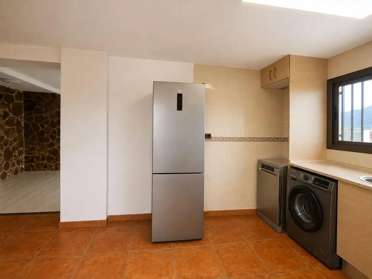 Cocina de Casa o chalet en venta en Esparreguera con Aire acondicionado, Calefacción y Jardín privado