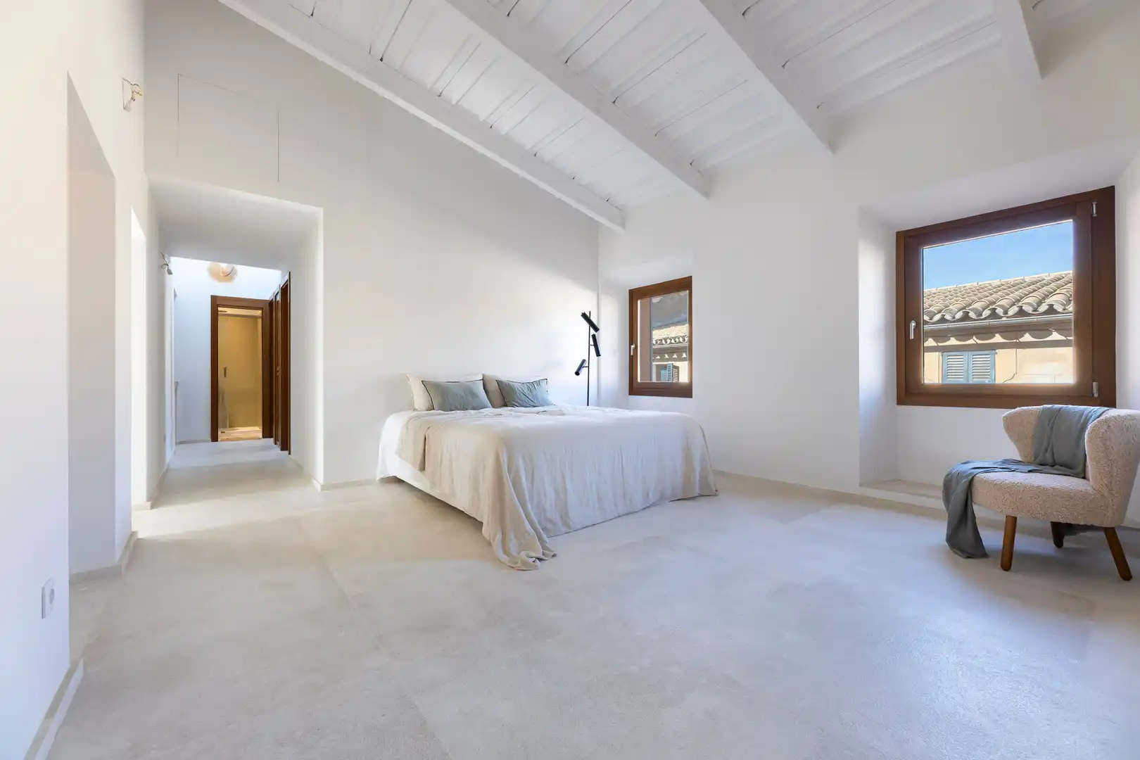 Habitación de Casa adosada en venta en Santa María del Camí con Aire acondicionado, Jardín privado y Terraza