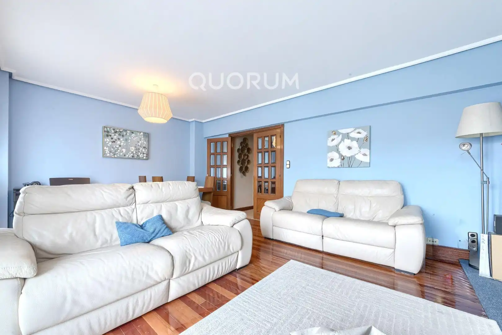 Sala de estar de Piso en venta en Basauri  con Calefacción, Terraza y Balcón