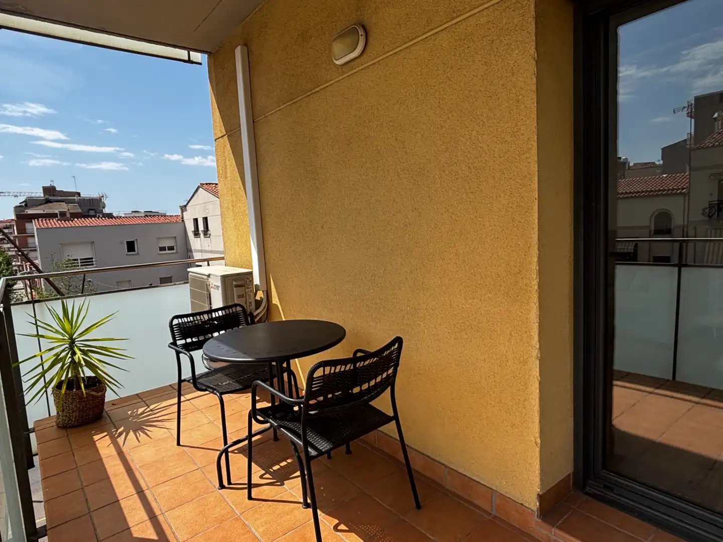 Terrace of Flat for sale in Terrassa  with Air Conditioner, Heating and Parquet flooring