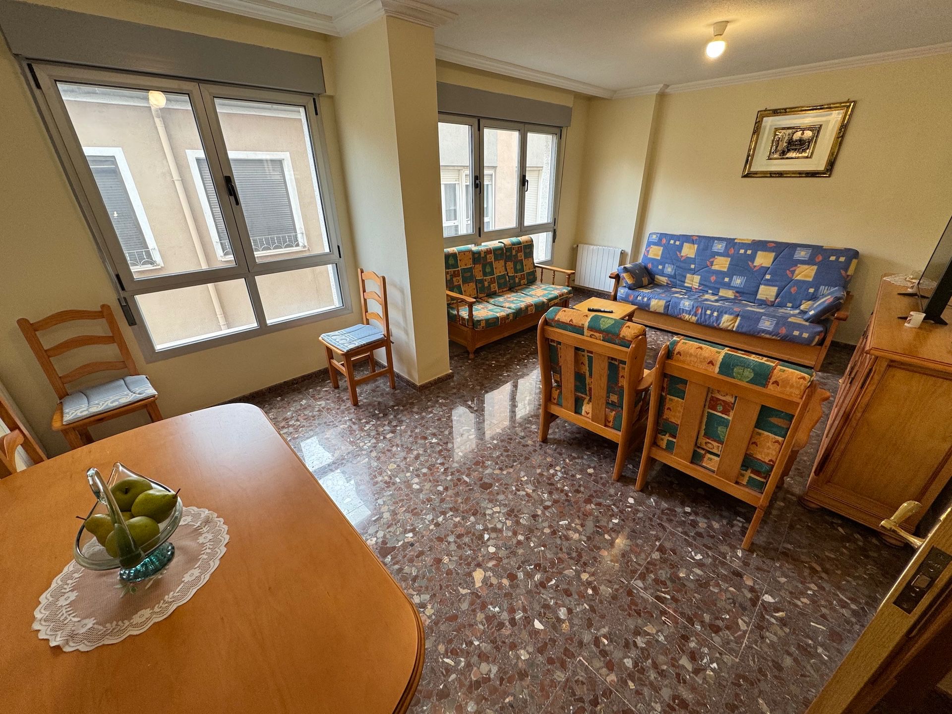 Bedroom of Flat for sale in Villena  with Heating, Furnished and Balcony