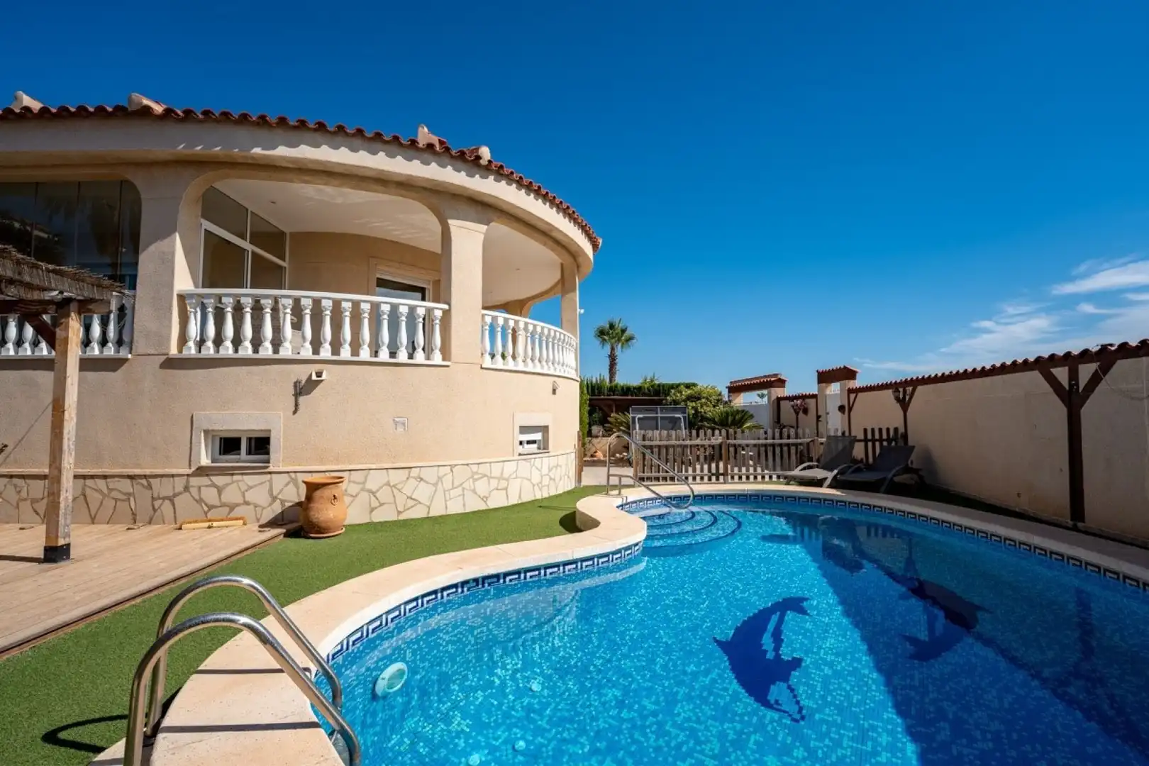 Swimming pool of Houses for sale in Ciudad Quesada