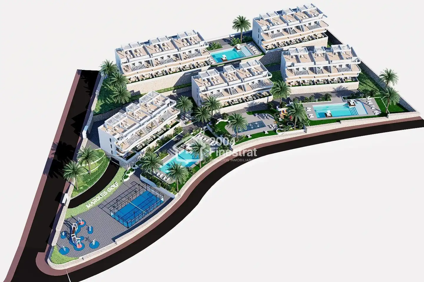 Vista exterior de Planta baixa en venda en Finestrat amb Terrassa i Piscina comunitària