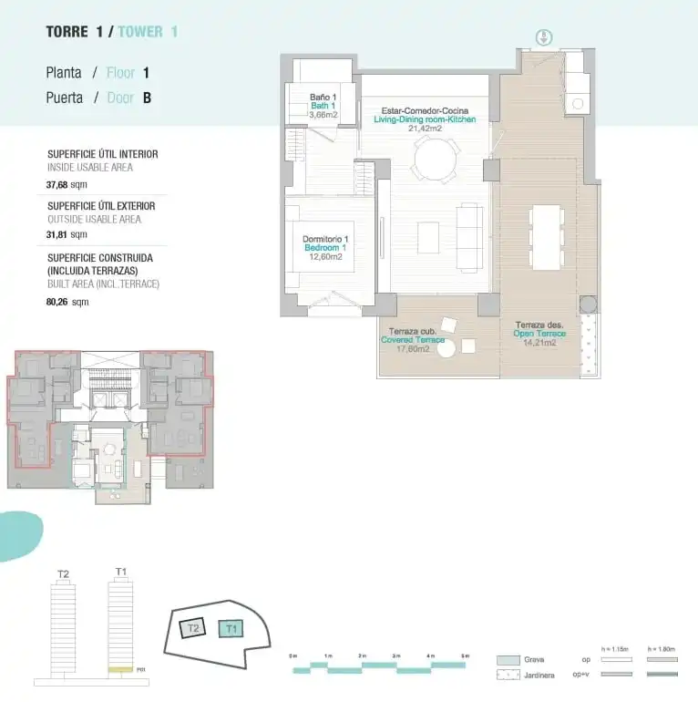 Appartement compact avec ascenseur à vendre à Playa Arenal - Bol, imagen 17
