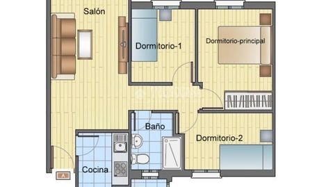 Foto 2 de Piso en venta en San Nicasio, Leganés