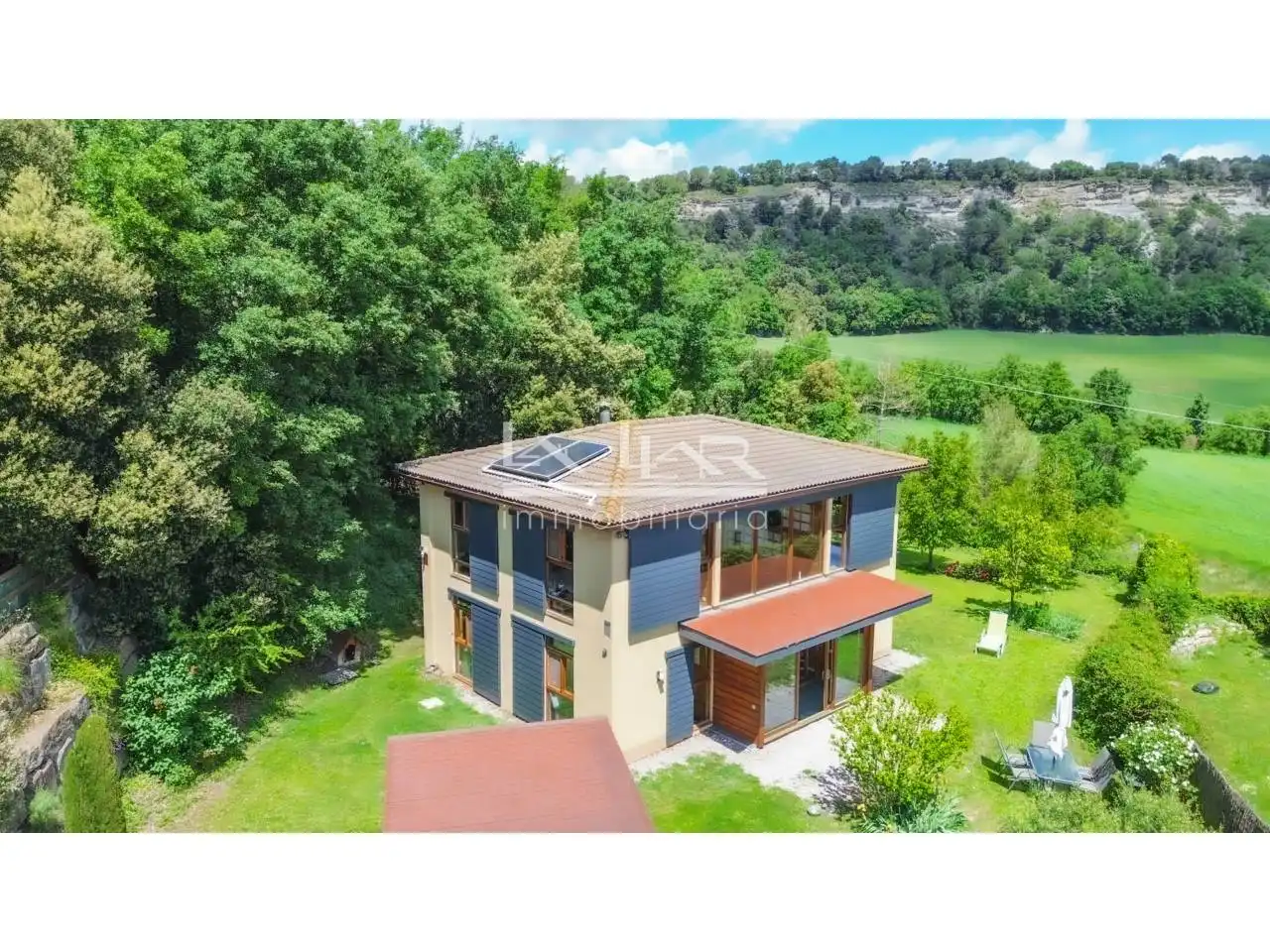 Vista exterior de Casa o xalet en venda en Tona amb Jardí privat i Parquet